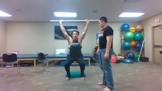 FMS Squat Test Scoring  Corrective EXS