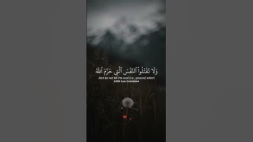 اذكر الله| سورة الاسراء الاية [32-33] القارئ ياسر الدوسري #قران #اكتب_شي_توجر_عليه #ياسر_الدوسري