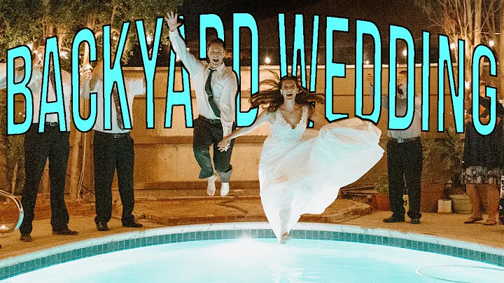 How Much Our Low Budget Backyard Wedding Cost