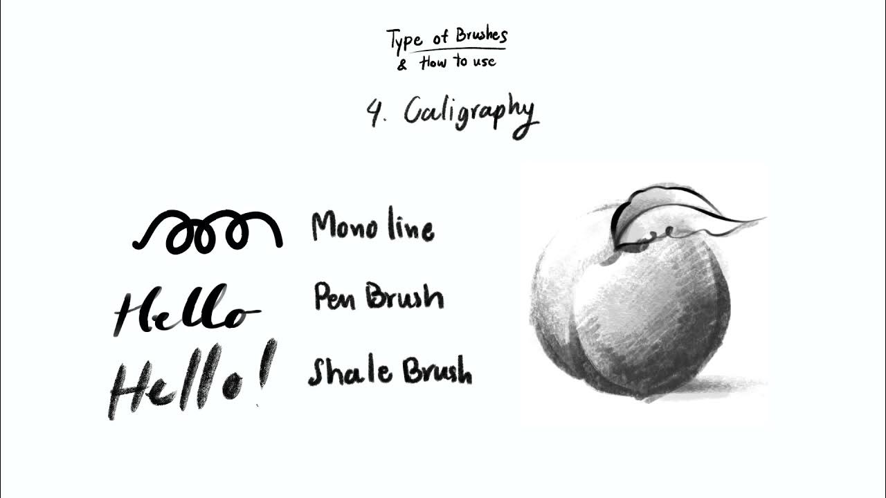 Calligraphy Brushes 01 