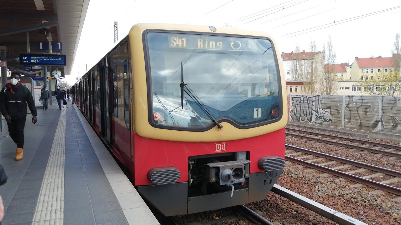 S-Bahn Berlin Mitfahrt von Landsberger Allee bis Wedding in der BR 481 Mod auf der S41
