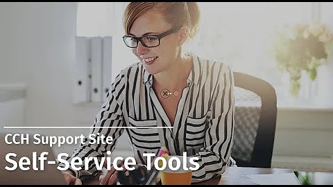 CCH Support Site: Self-Service Tools