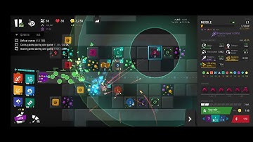 Infinitode 2 | Level 6.4 + tower Crusher (3 stars)