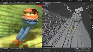 Making Fancy Pants Monster - Blender 3d character animation