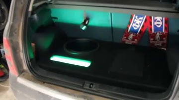 Alpine SWR-12D4 (Новый короб) AUDI A2