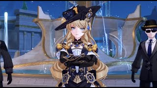 Lets Play Genshin Impact: Archon Quest 4 Act 2 As Light Rain Falls Without Reason + Cutscenes