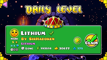 Lithium [Daily level] // Geometry Dash