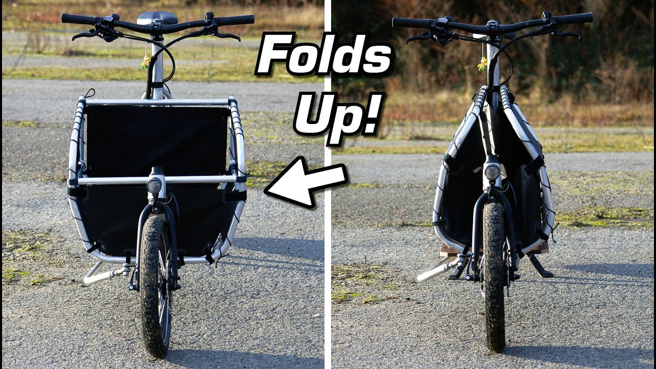 Finishing My Super Compact Electric Cargo Bike