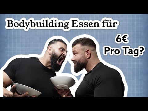 Bodybuilding Essen für 6€ am Tag!