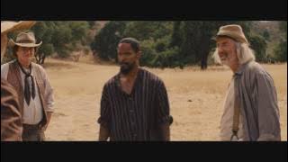 Django gets free and kills Tarantino like a boss scene - Django