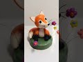 How to make Fox  🦊 of modelling clay or fondant