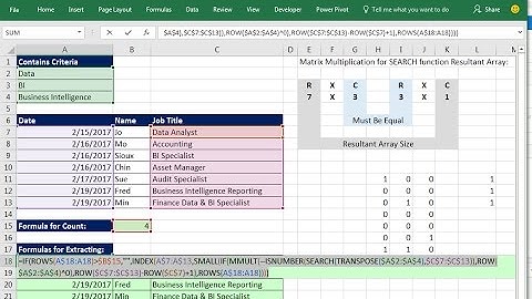 Excel Magic Trick 1382: Extract Records With Multiple Contains (Partial Text) Criteria: 4 Examples