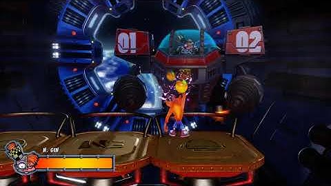 Crash Bandicoot 2 Cortex Strikes Back - Level 24 - Dr  N  Gin