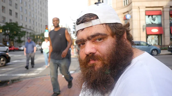 Anthony is a kind and gentle homeless man living o...