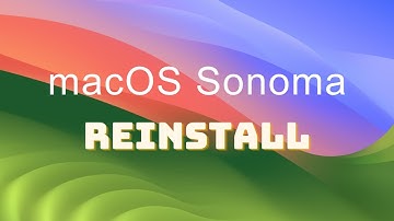 How to Erase / Factory reset Mac / macOS Sonoma reinstall