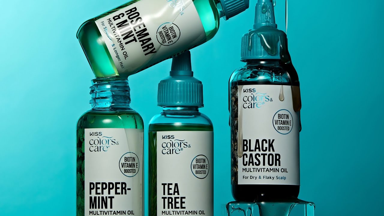 KISS Colors & Care Multivitamin Oil Collection
