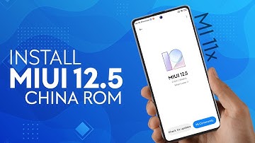 Install MIUI 12.5 China ROM on  Mi 11X, Redmi K40, POCO F3 (Hindi)
