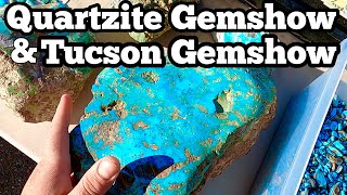 Quartzite & Tucson Gem and Mineral Show  w/ Miners Gallery & Mohammads Minerals LOST EPISODES