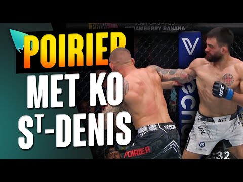 UFC 299 Benoit St-Denis battu par KO contre Dustin Poirier