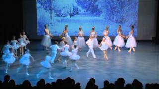 Snowflake Scene in 2014 Nutcracker Production