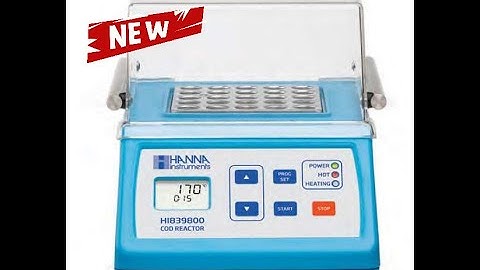 HI839800 (NEW-2024) COD Reactor (Support COD Rapid Method @ 170°C)