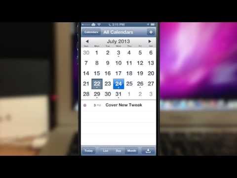 NCCalendar+: Jailbreak tweak adds Notification Center enhancements to Calendar app - iPhone Hacks