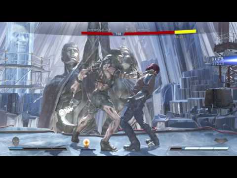 Injustice 2 ScareCrow vs Red Hood