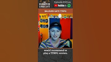 Best TTRPG system to play Baldur’s Gate 3? #dnd #dndpodcast #baldursgate3 #dnd5e #ttrpg #gaming