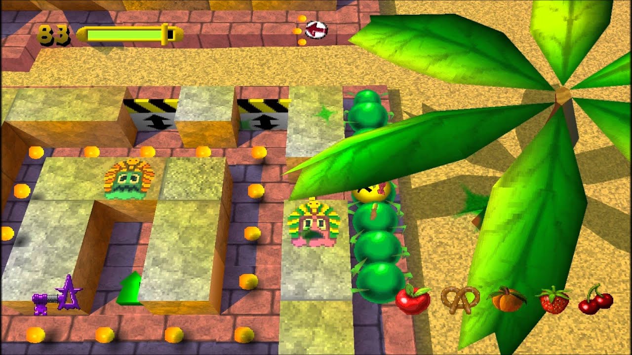 PSX Ms Pac Man Maze Madness Level 1 (Revisit)