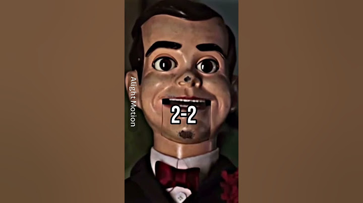 Slappy vs chucky