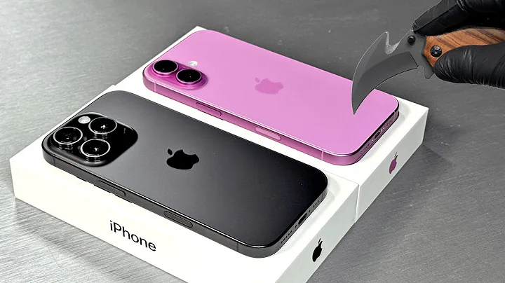 iPhone 16 Pro vs iPhone 16 Unboxing + Camera Test - Aesthetic ASMR