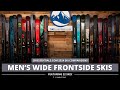 2024 mens wide frontside 7582 mm ski comparison with skiessentialscom