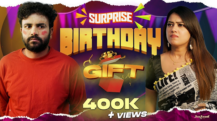 Surprise Birthday Gift | Gowrav Shetty | Shree Bhavya | Gowrav Shetty Films