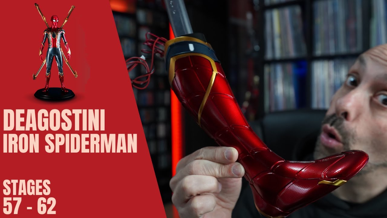 Iron Spiderman - DeAgostini - Stages 57 - 62!!!