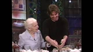 Marie Rudisill - The Fruitcake Lady on The Tonight Show with Jay Leno and Tom Cruise