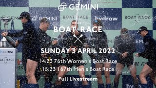 The Gemini Boat Race 2022