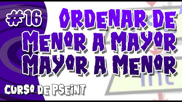 [#16] Curso de Pseint — ¿Cómo ordenar números de menor a mayor?