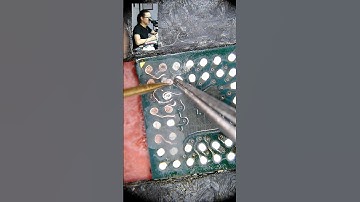 Mercedes car key BGA chip jumper wiring