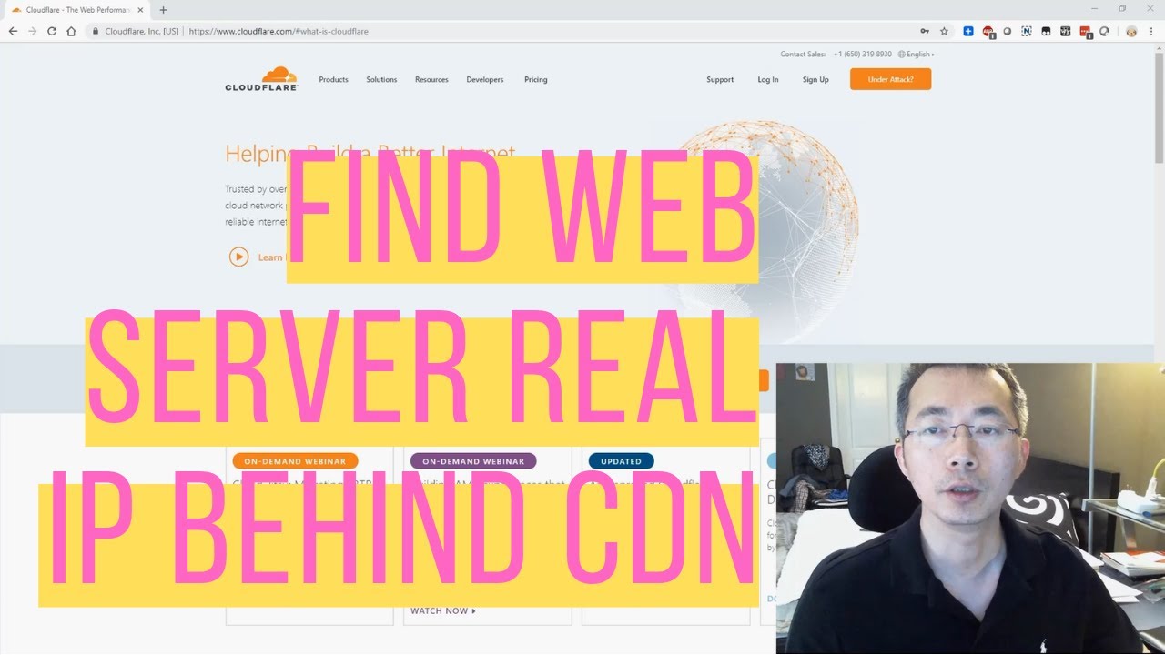 Find Website Real IP by Bypassing CDN (Such As Behind Cloudflare)