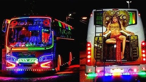 new senthilkumaran private bus mod  #newbusmod #discolightbusmod