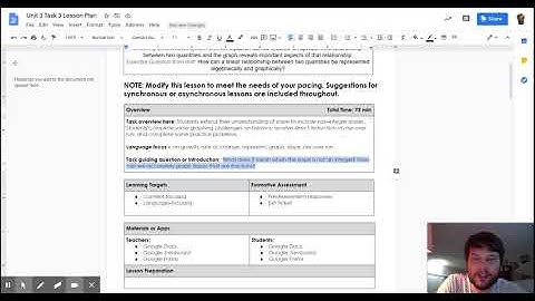 Unit 3 Task 3 Lesson Plan - Google Docs