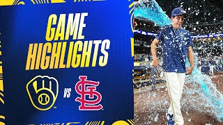 Cardinals vs. Brewers Game Highlights (5/10/24) | MLB Highlights
