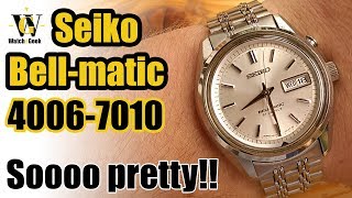 Seiko Bell-Matic 4006-7010 review - one of my favorite Seiko watches -  YouTube