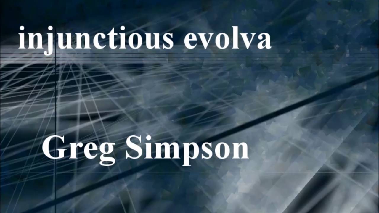 injunctious evolva, music, Greg Simpson