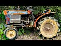 Full restoration of iseki tx1210  old tractor  restore and revive abandoned old tractor