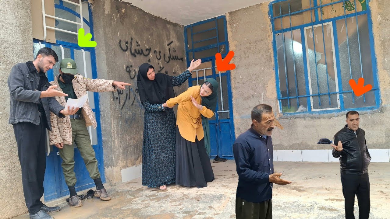 Махин приехала с полицией, чтобы арестовать Шахрама: его обвиняют в краже документов. Что же сделал