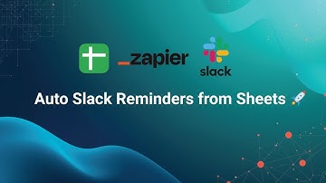 Send Slack reminders from Google Sheets