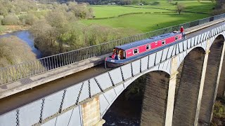 Crossing the HIGHEST Canal AQUEDUCT in the World