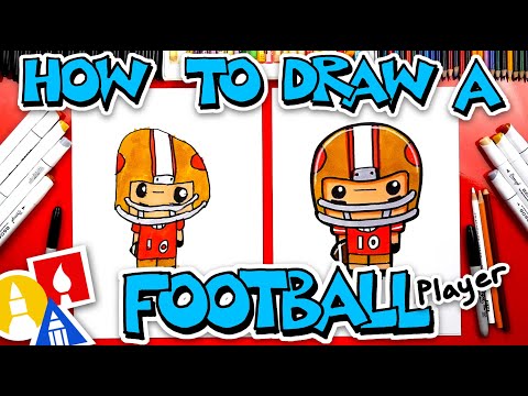 How To Draw A Football Player