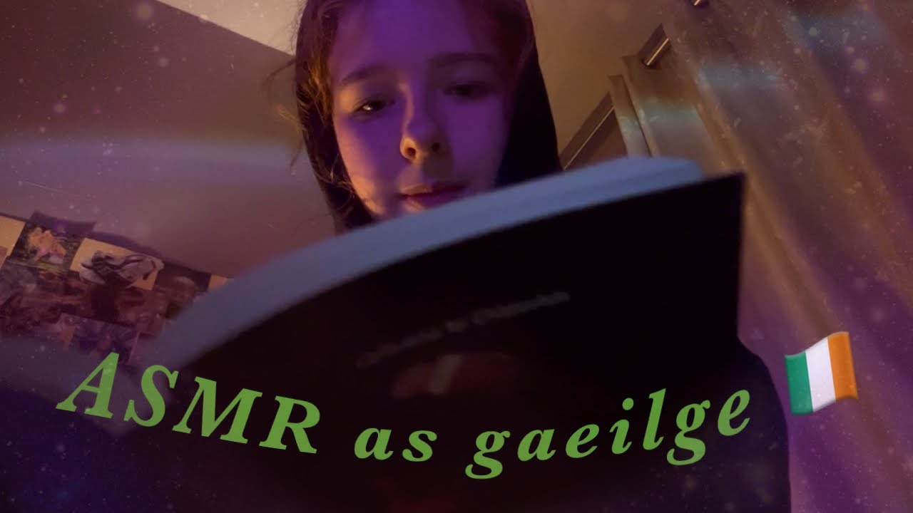 ASMR на ирландском! (читаю вам стихи)